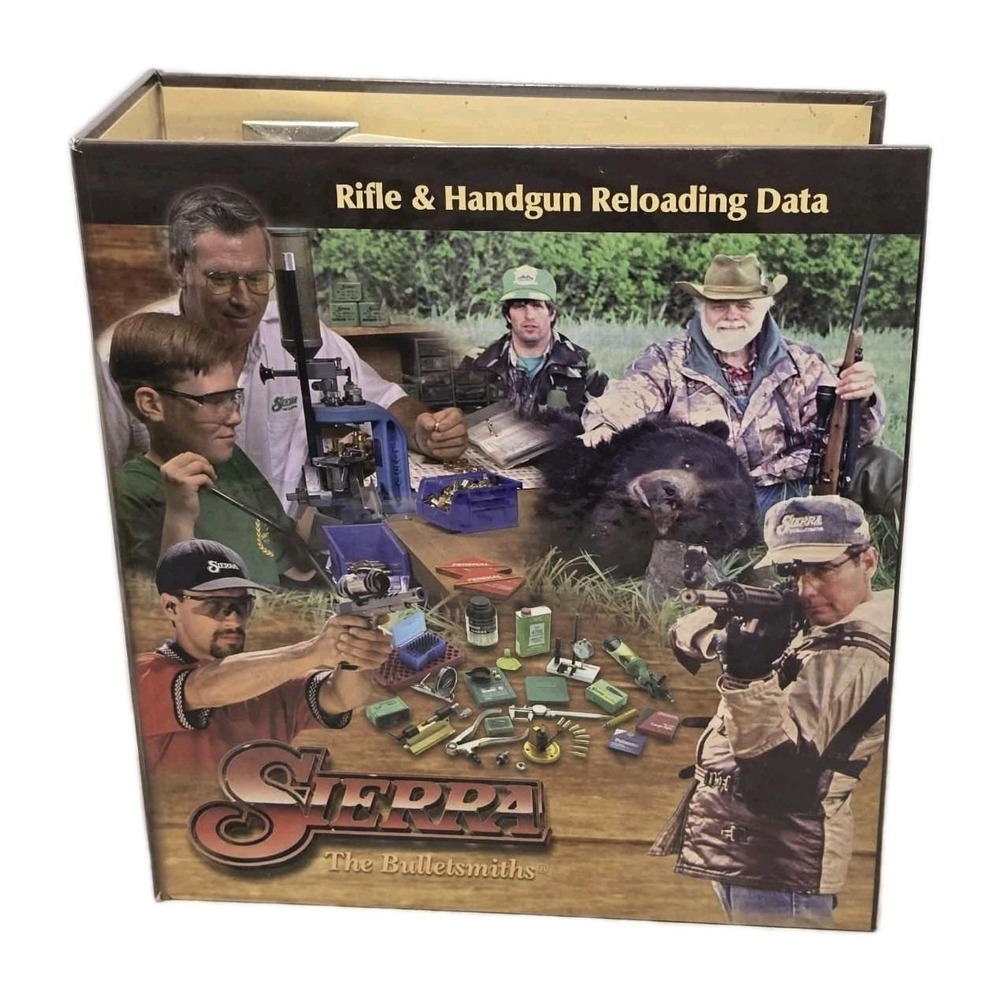 Sierra Rifle & Handgun Reloading Data Vol V 6th Printing GUC 📘